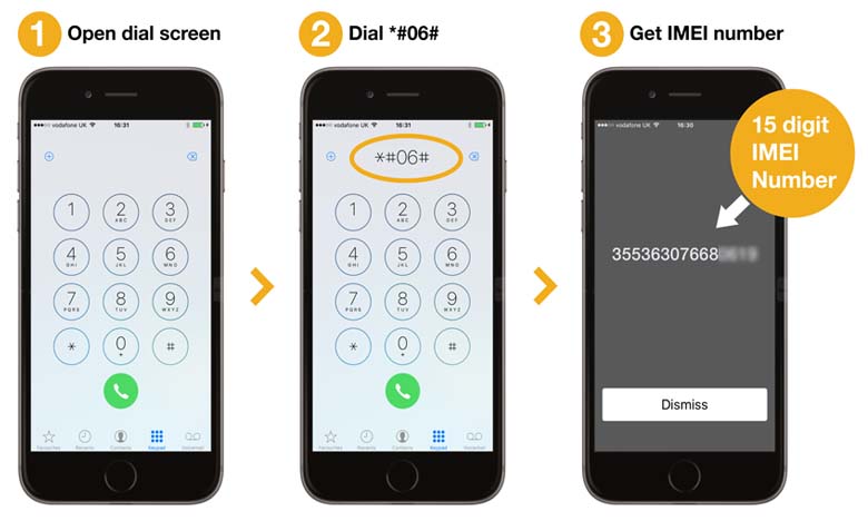How to get the IMEI information