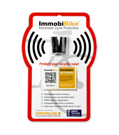 ImmobiTag RFID Bike Tag (Solid Frame)